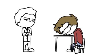 in class